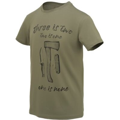 T-SHIRT HELIKON ONE IS NONE - Olive Green -L T-SHIRT HELIKON ONE IS NONE - Olive Green -L