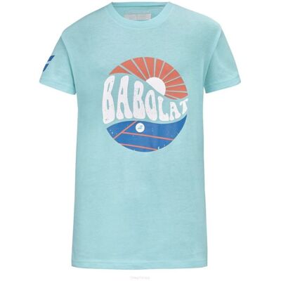 T-shirt Koszulka tenisowa Babolat Exercise Vintage Boy - Angel Blue 128 (6-8 lat) 116-128cm T-shirt Koszulka tenisowa Babolat Exercise Vintage Boy - Angel Blue 128 (6-8 lat) 116-128cm