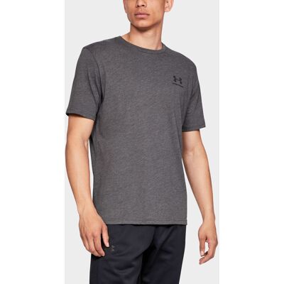 T-shirt męski Under Armour Sportstyle Left Chest Logo 1326799-019 Szary T-shirt męski Under Armour Sportstyle Left Chest Logo 1326799-019 Szary