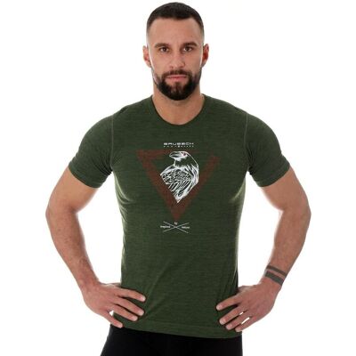 T-shirt męski z wełny merino Brubeck Outdoor Wool Pro - XXL T-shirt męski z wełny merino Brubeck Outdoor Wool Pro - XXL