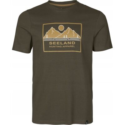 T-SHIRT SEELAND KESTREL - Brąz Grizzly -M T-SHIRT SEELAND KESTREL - Brąz Grizzly -M
