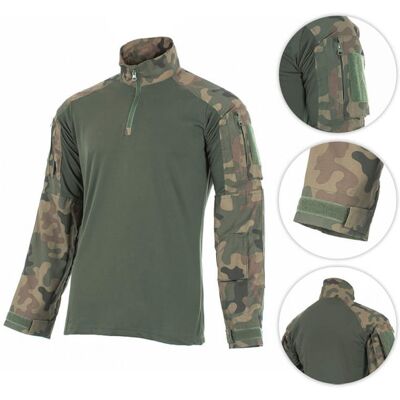 Texar Bluza Sportowa Polowa Combat Pl Camo - Pl Camo - S Texar Bluza Sportowa Polowa Combat Pl Camo - Pl Camo - S