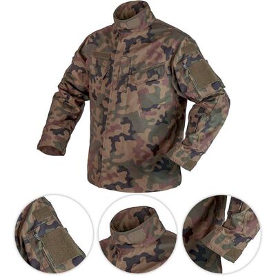 Texar Bluza Sportowa Polowa Rip-Stop Sportowy Wz10 Pl Camo - Pl Camo - S Texar Bluza Sportowa Polowa Rip-Stop Sportowy Wz10 Pl Camo - Pl Camo - S