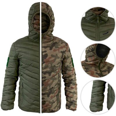 Helikon-Tex Texar Kurtka Dwustronna Reverse Olive-PL Camo - Polskie Camo Olive - 3XL Helikon-Tex Texar Kurtka Dwustronna Reverse Olive-PL Camo - Polskie Camo Olive - 3XL