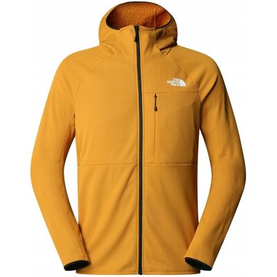 Inny producent The North Face Summit Futurefleece FZ Hoodie - bluza rozpinana, żółta (citrine yellow), rozmiar M Inny producent The North Face Summit Futurefleece FZ Hoodie - bluza rozpinana, żółta (citrine yellow), rozmiar M
