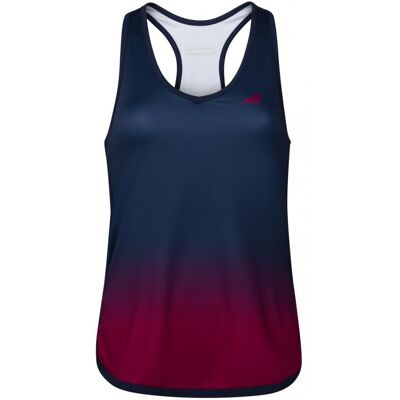 Top Damski Babolat Compete Tank Top granatowo-czerwony rozmiar L Top Damski Babolat Compete Tank Top granatowo-czerwony rozmiar L