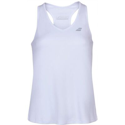Top Damski Tenisowy Babolat Play biały rozmiar L Top Damski Tenisowy Babolat Play biały rozmiar L