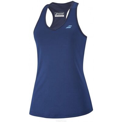 Top juniorski Babolat Play Tank Top Girl granatowy 140 (8-10 lat) 128-140cm Top juniorski Babolat Play Tank Top Girl granatowy 140 (8-10 lat) 128-140cm