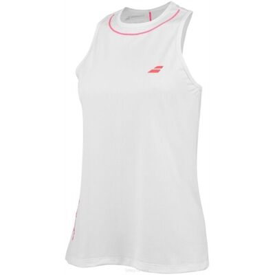 Top tenisowy Babolat Strike Tank biały XL Top tenisowy Babolat Strike Tank biały XL