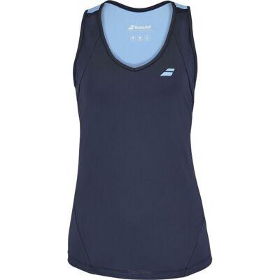 Top tenisowy damski Babolat Drive Tank Top granatowy L Top tenisowy damski Babolat Drive Tank Top granatowy L