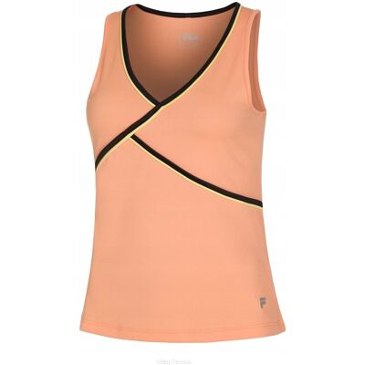 Top Tenisowy Fila Australian Open Khai Pomarańczowa L Top Tenisowy Fila Australian Open Khai Pomarańczowa L