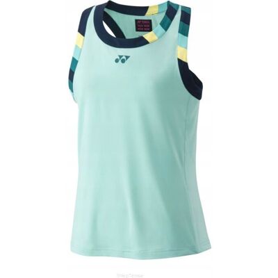Top Tenisowy Yonex Ao Tank Błękitny L Top Tenisowy Yonex Ao Tank Błękitny L