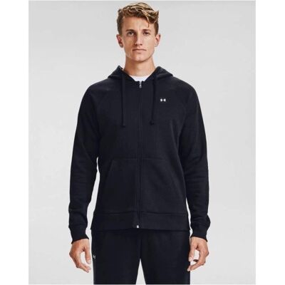 Under Armour Bluza Męska 1357111-001 RIVAL FLEECE FZ HOODIE czarny M Under Armour Bluza Męska 1357111-001 RIVAL FLEECE FZ HOODIE czarny M