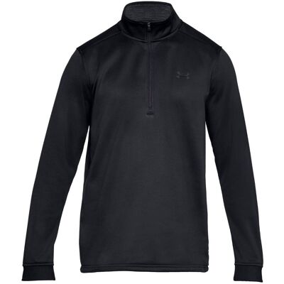 Under Armour Bluza sportowa męska, Fleece 1 2 Zip 1320745 001, czarny, rozmiar S Under Armour Bluza sportowa męska, Fleece 1 2 Zip 1320745 001, czarny, rozmiar S