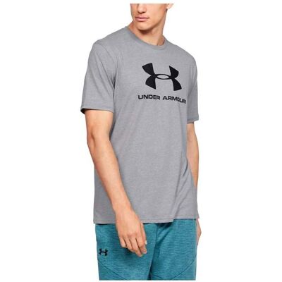 Under Armour Koszulka Męska 1329590-036 SPORTSTYLE LOGO SS j. szary M Under Armour Koszulka Męska 1329590-036 SPORTSTYLE LOGO SS j. szary M