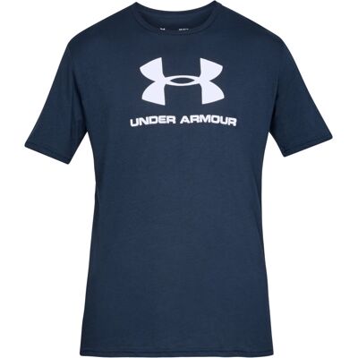 Under Armour Koszulka Męska 1329590-408 SPORTSTYLE LOGO SS granatowy XL Under Armour Koszulka Męska 1329590-408 SPORTSTYLE LOGO SS granatowy XL