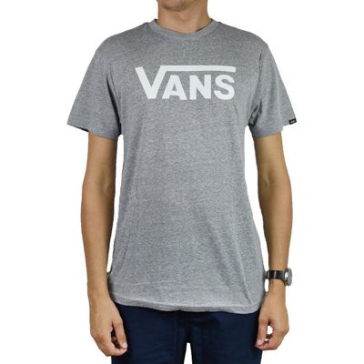 Vans Classic Heather Athletic Tee Vn0000umath, Męskie, T-Shirt, Szary Vans Classic Heather Athletic Tee Vn0000umath, Męskie, T-Shirt, Szary