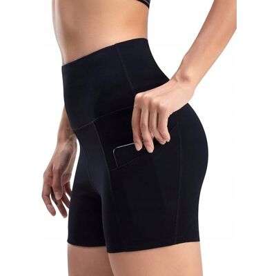 inna (Inny) WateLves Damskie Legginsy Spodenki do Yogi Fitness Treningowe Czarne XL inna (Inny) WateLves Damskie Legginsy Spodenki do Yogi Fitness Treningowe Czarne XL