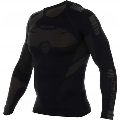 Bluza Męska Termoaktywna Termiczna Dry Długi Rękaw S Brubeck Ls13080 Bluza Męska Termoaktywna Termiczna Dry Długi Rękaw S Brubeck Ls13080