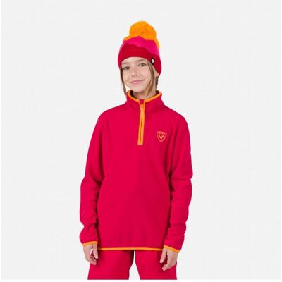 Bluza Rossignol Jr Strawpile Fleece Hz Czerwony 14 Bluza Rossignol Jr Strawpile Fleece Hz Czerwony 14