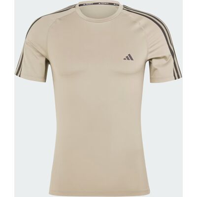 Koszulka Męska Adidas Treningowa Techfit 3-Stripes Ir7418 Szarobrązowy M Koszulka Męska Adidas Treningowa Techfit 3-Stripes Ir7418 Szarobrązowy M
