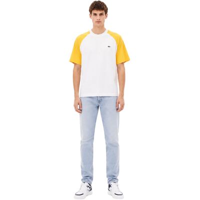 Koszulka Męska Lacoste Klasyczna T-Shirt Biała R. S Koszulka Męska Lacoste Klasyczna T-Shirt Biała R. S