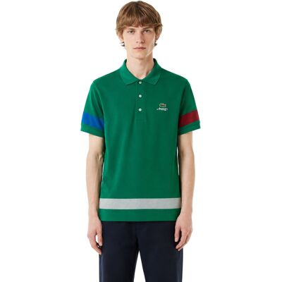 Koszulka Męska Lacoste Polówka Klasyczna Z Zapieciem Bawełniana Zielona R. Xs Koszulka Męska Lacoste Polówka Klasyczna Z Zapieciem Bawełniana Zielona R. Xs