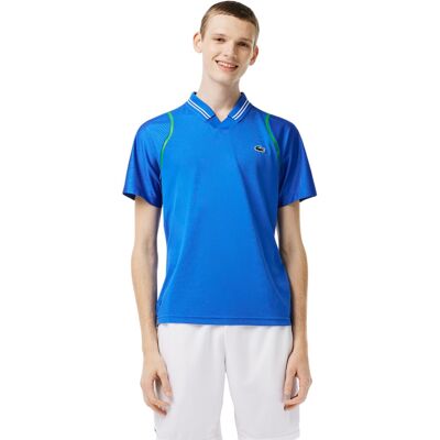 Koszulka Męska Lacoste Polówka Sportowa Tenisowa Niebieska R. S Koszulka Męska Lacoste Polówka Sportowa Tenisowa Niebieska R. S