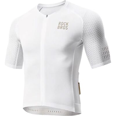 Koszulka Rowerowa Rockbros Z Krótkim Rękawem Rozmiar M - Biała Koszulka Rowerowa Rockbros Z Krótkim Rękawem Rozmiar M - Biała