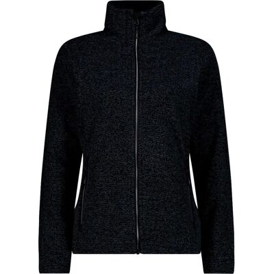 Kurtka Damska Cmp 34h2846 Knit Tech Polarowa Czarna Ciepła 34 Xs Kurtka Damska Cmp 34h2846 Knit Tech Polarowa Czarna Ciepła 34 Xs