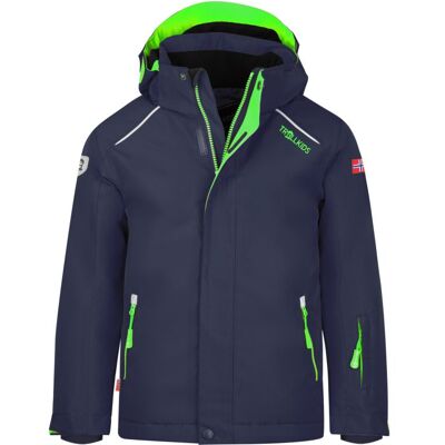 Kurtka Z Kapturem Dziecięca Trollkids Kids Holmenkollen Snow Jacket Pro Zimowa Granatowa (913-100) 92 Kurtka Z Kapturem Dziecięca Trollkids Kids Holmenkollen Snow Jacket Pro Zimowa Granatowa (913-100) 92