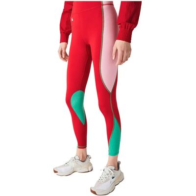 Spodnie Damskie Lacoste Sport Sportowe Treningowe Legginsy Czerwone R. Xl Spodnie Damskie Lacoste Sport Sportowe Treningowe Legginsy Czerwone R. Xl