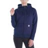 Bluza sportowa Carhartt Clarksburg Full Zip Hoodie Navy