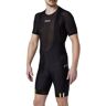 FDX, Męskie spodenki rowerowe, Velos Men's Bib Shorts, czarno-żółte, rozmiar XS