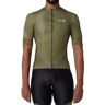 FDX Plain Sleeve Cycling Jersey   OLIVE - Rozmiar M