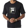 Fila T-Shirt Czarny Brindisi Dropped Shoulder Tee Fam0181.80001 Xxl