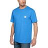 Koszulka męska T-shirt Carhartt Heavyweight Pocket K87 H72 Marine Blue Heather - S