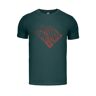Koszulka męska T-shirt z modalu Alpinus Skilbrum zielony - XXL