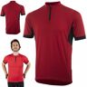 Koszulka ROGELLI PERUGIA 2.0 luźniejszy krój, L czerwona