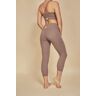 Moonholi Legginsy do jogi Yoggings™ 7/8 - beżowe xs