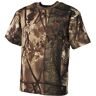 MFH Koszulka T-shirt Hunter-Braun - Leśne Camo - 3XL