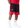 New Era NBA Colour Block Short Bulls 60416373, Mężczyzna, Spodenki, Czerwony