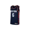 Nike Nba New York Knicks Kristaps Porzingis Swingman Jersey College Navy