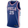 Nike Nba Philadelphia 76Ers Ben Simmons Swingman Road Jersey Rush Blue