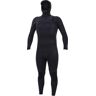 O'neill Pianka ONEILL HYPERFREAK 5/4MM CHEST ZIP FULL w/HOOD BLK/BLK -L