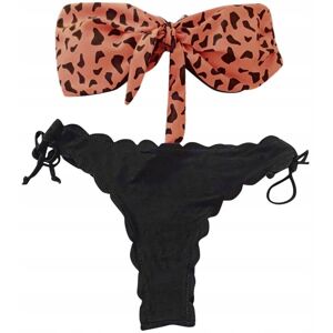 Sapphire Bikini brazylijskie panterka opaska bandeau strój kąpielowy plaża M Sapphire Bikini brazylijskie panterka opaska bandeau strój kąpielowy plaża M