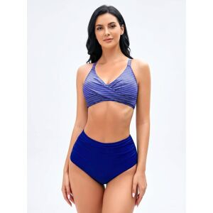 Inny producent CUPSHE Damski Zestaw Bikini Strój Kąpielowy Niebieski Regulowany Pushup XXL Inny producent CUPSHE Damski Zestaw Bikini Strój Kąpielowy Niebieski Regulowany Pushup XXL