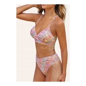 inna (Inny) CUPSHE Strój góra od bikini tie-dye obcisłe majtki z wycięciami z brokatu inna (Inny) CUPSHE Strój góra od bikini tie-dye obcisłe majtki z wycięciami z brokatu