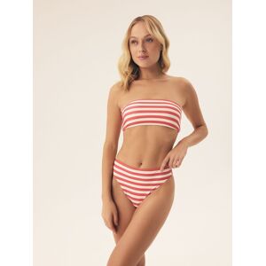 Esotiq Dół bikini Malibu Bloovii czerwony, biały S Esotiq Dół bikini Malibu Bloovii czerwony, biały S