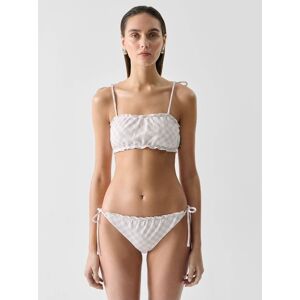 Dół od bikini strój kąpielowy damski OUTHORN OTHWSS24UBKBF053-91A Biały Dół od bikini strój kąpielowy damski OUTHORN OTHWSS24UBKBF053-91A Biały